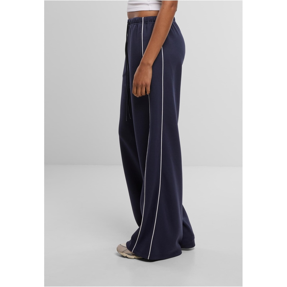 Urban Classics - Wide Leg Scuba Track pants - Dark blue